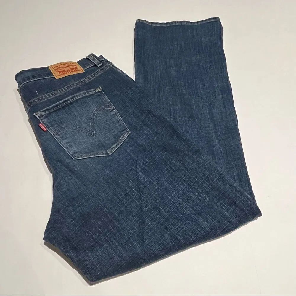 Women's Levi's Blue denim jeans Size 12 Classic Boot